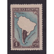 ARGENTINA 1935 GJ 812 ESTAMPILLA NUEVA MINT GRANULADO LADO MENOR U$ 19,50